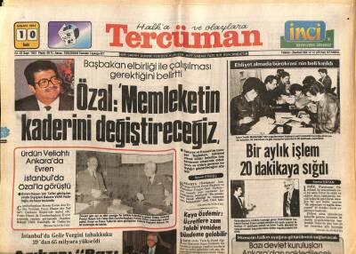 Tercüman Gazetesi 10 Nisan 1984 - Doğum Günü Hediyesi 1984 - Doğum Günü Hediyesi GZ54406 - 1