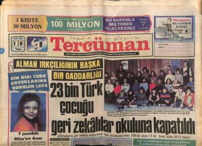Tercüman Gazetesi 10 Ocak 1986 - Türkan Şoray Cihan Ünal Çifti Ankaraya Yerleşiyor GZ55324 - 1