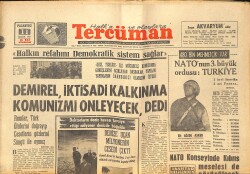 Tercüman Gazetesi 11 Aralık 1967 - Demirel İktisadi Kalkınma Komünizmi Önleyecektir Dedi - NATO'nun 3 Büyük Ordusu: Türkiye GZ141460 - Gökçekoleksiyon