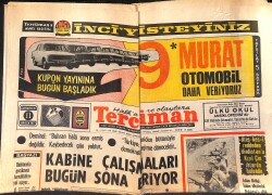 Tercüman Gazetesi 11 Aralık 1971 - Hint Birlikleri Dakka Önlerinde - Kabine Çalışmaları Bugün Sona Eriyor GZ161252 - Gökçekoleksiyon