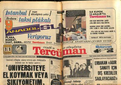 Tercüman Gazetesi 11 Aralık 1976 - Renaultya Zam Yapılması Düşünülmüyor - Erbakan Ağır Sanayi İçin Dış Krediler Sağlayacağız GZ123471 - 1