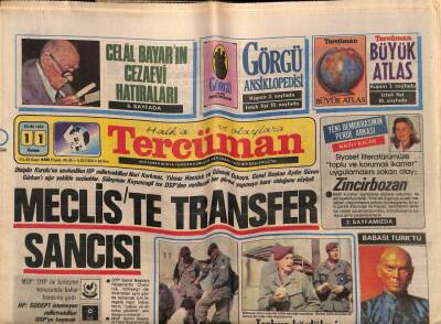 Tercüman Gazetesi 11 Ekim 1985 - Doğum Günü Hediyesi GZ55088 - 1