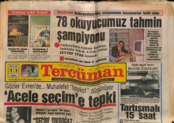 Tercüman Gazetesi 11 Eylül 1987 - Filistinli Çocuklara İşkence Yapıldı GZ65873 - 1