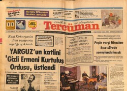 Tercüman Gazetesi 11 Haziran 1981 - Yarguzun Katlini Gizli Ermeni Kurtuluş Ordusu Üstlendi GZ69915 - 1