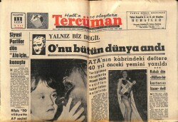Tercüman Gazetesi 11 Kasım 1963 - Japonyadaki Kazada Ölü Sayısı 455e Çıktı GZ67633 - 1