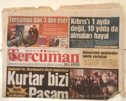 Tercüman Gazetesi 11 Kasım 2006 - Üniversiteli Gençlerden Laiklik Yürüyüşü GZ7262 - 1