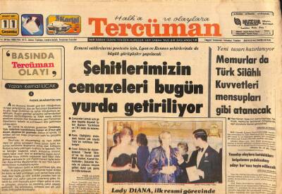 Tercüman Gazetesi 11 Mart 1981 - Schmidt Türkiye Yerine , Afganistandaki Rusyayı Protesto Eden Döviz Taşıyın GZ114087 - 1