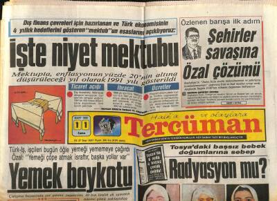 Tercüman Gazetesi 11 Mart 1988 - Devlet Bakanı Çiçek , Üniversiteliler İçin Getirilen Uygulamayı Anlattı GZ85119 - 1