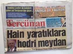 Tercüman Gazetesi 11 Mart 2007 - 40 Bin Avukat İş Bıraktı Adalet Durdu GZ6543 - 1