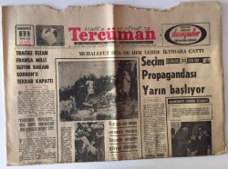 Tercüman Gazetesi 11 Mayıs 1968 - Seçi Propagandası Yarın Başlıyor GZ11331 - 2