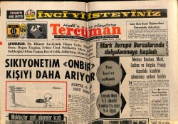 Tercüman Gazetesi 11 Mayıs 1971 - İnönünün Göz Ameliyatı 30 Dakika Sürdü GZ67636 - 1