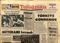 Tercüman Gazetesi 11 Mayıs 1981 - Trabzon Şampiyon GZ70020 - 1