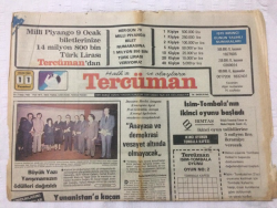 Tercüman Gazetesi 11 Ocak 1982 - Yunanistana Kaçan 3 Türk Elçiliğimize Sığındı - GZ15597 - 1