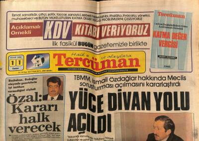 Tercüman Gazetesi 11 Ocak 1985 - Mengenecioğlu Savcılıkta İfade Verdi GZ72330 - 1