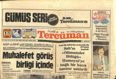 Tercüman Gazetesi 11 Şubat 1979 - Amasya Cezaevinde İsyan Çıktı-Haşhaş Ekim Alanları Sınırlandırılıyor GZ105400 - 1