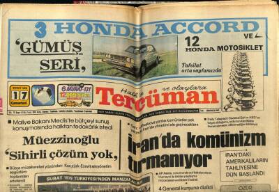 Tercüman Gazetesi 11 Şubat 1979 - Doğum Günü Hediyesi GZ54826 - 1