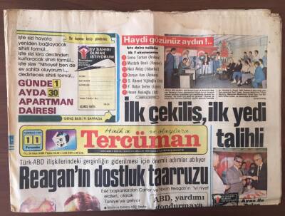 Tercüman Gazetesi 11 Temmuz 1985 - Demokrasi Özal Ve DYP GZ10349 - 1