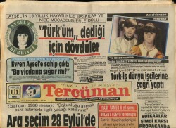 Tercüman Gazetesi 11 Temmuz 1986 - Haliç Tarihi Yarışa Sahne Oldu GZ65947 - 2