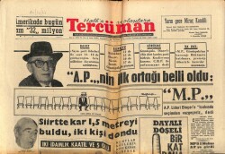 Tercüman Gazetesi 12 Aralık 1963 - Frank Sinatra Oğlunu 2,5 Liraya Kurtardı GZ67681 - 2