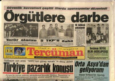 Tercüman Gazetesi 12 Aralık 1987 - Adile Naşiti Kaybettik GZ83246 - 1