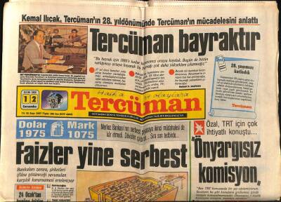 Tercüman Gazetesi 12 Ekim 1988 - Cezayirde Hükümet Katliamı Kabul Etti GZ67187 - 1