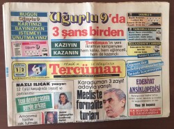 Tercüman Gazetesi 12 Eylül 1985-12 Eylül Kavşağında Siyaset Ve Partilerimiz GZ10357 - 1