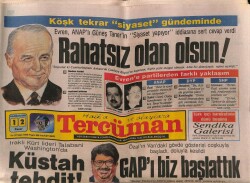 Tercüman Gazetesi 12 Haziran 1988 - Yıldızlar Savaşı * Türkan Şoray - Fatma Girik GZ81443 - 1
