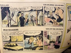 Tercüman Gazetesi 12 Kasım 1981 - Dallas Çizgi Roman - Mısıra Silah Yağmaya Başladı GZ122103 - 2