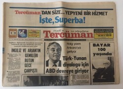 Tercüman Gazetesi 12 Mayıs 1982 - Türk - Yunan Diyaloğu İçin ABD Devreye Giriyor GZ10597 - 1
