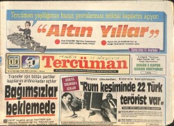 Tercüman Gazetesi 12 Mayıs 1986 - Çocuksuz Şöhretler - Galatasaray Nefes Aldırmıyor GZ3794 - Gökçekoleksiyon