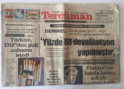 Tercüman Gazetesi 12 Nisan 1979 -TRTde Skandal Sezen Aksu Programını Özel Link Hattı İle İstanbulda Seyredip İptal Ettirmiş GZ10700 - 2
