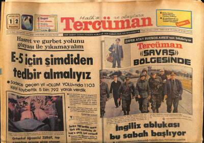 Tercüman Gazetesi 12 Nisan 1982 - Beşiktaşın Gençleri Vurdu Abileri Durdu 7-1 GZ54323 - 1