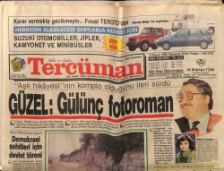 Tercüman Gazetesi 12 Nisan 1990 - Hasan Celal Güzele Siyasi Komplo Şüphesi GZ61569 - 2