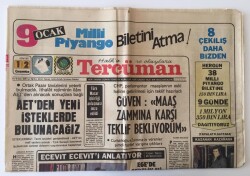 Tercüman Gazetesi 12 Ocak 1977 - Ecevit Eceviti Anlatıyor GZ10795 - 2