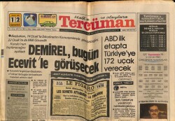 Tercüman Gazetesi 12 Ocak 1980 - ABD İlk Etapta Türkiyeye 172 Uçak Verecek GZ70619 - 2