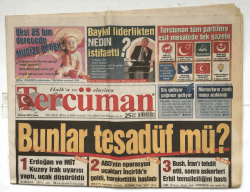 Tercüman Gazetesi 12 Ocak 2007 - Demirelden Büyükelçiye Kıbrıs Dersi GZ5647 - 1