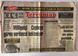 Tercüman Gazetesi 12 Şubat 1975 - Demokrasiye Bir Bayrak Aranıyor Bayar GZ11348 - 2