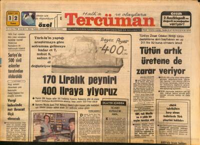 Tercüman Gazetesi 12 Şubat 1982 - Cüneyt Arkın İle Nazan Saatçi Kamera Önünde Baba-Kız , Kamera Arkasında Ağabey-Kardeş Oluyorlar... GZ126729 - 1