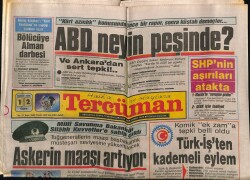 Tercüman Gazetesi 12 Şubat 1988 - ABD Neyin Peşinde? GZ64507 - 2