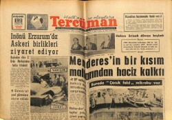 Tercüman Gazetesi 12 Temmuz 1962 - Menderesin Bir Kısım Mallarından Haciz Kalktı GZ67979 - 2