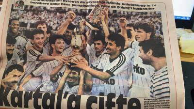 Tercüman Gazetesi 13 Ağustos 1988 - Kartala Çifte Kupa GZ70304 - 4