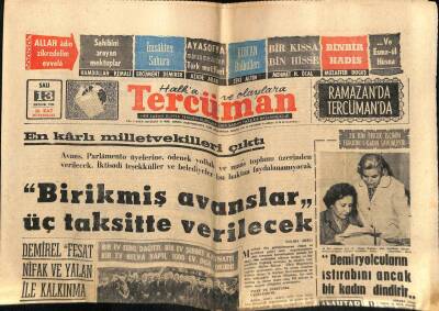 Tercüman Gazetesi 13 Aralık 1966 - Japonya İran Futbol Maçında Kavga Çıktı GZ54382 - 1