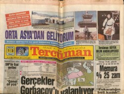 Tercüman Gazetesi 13 Aralık 1987 - Gerçekler Gorbaçovu Yalanlıyor GZ65494 - 1