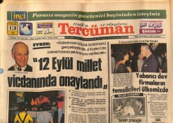 Tercüman Gazetesi 13 Eylül 1983 - Yabancı Dev Firmaların Temsilcileri Ülkemizde GZ70138 - 1