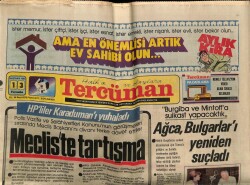 Tercüman Gazetesi 13 Haziran 1985 - Çağlayangil , Marmaris Festivaline Renk Kattı GZ65877 - 1