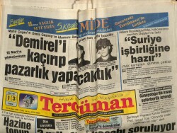 Tercüman Gazetesi 13 Mart 1987 - Teksaslı Milyarder Özala Yemek Verdi GZ70368 - 1