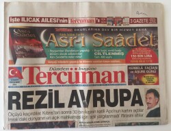 Tercüman Gazetesi 13 Mart 2003 - İstiklal Marşının Kabul Edilişinin 82. Yıldönümü Törenlerle Kutlandı GZ11577 - 1