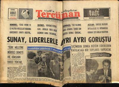 Tercüman Gazetesi 13 Mayıs 1966 - Bayarın Kızı Dün Savcıya Başvurdu GZ68671 - 1