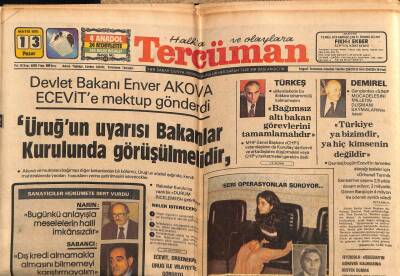 Tercüman Gazetesi 13 Mayıs 1979 - Doğum Günü Hediyesi GZ55112 - 1