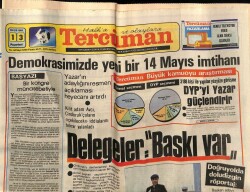 Tercüman Gazetesi 13 Mayıs 1985 - Demokrasimizde Yeni Bir 14 Mayıs İmtihanı GZ65885 - 2